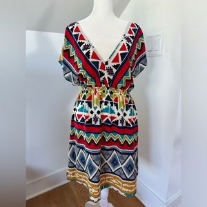 Bold print Karlie sundress